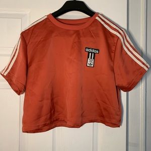 ADIDAS ORANGE CROP TOP